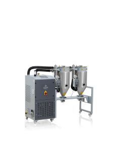 sDRY 40 avec 2 trémies à 40 l sur cadre 400V/50Hz
