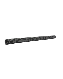 Silicone spiral hose, black Ø 63 mm