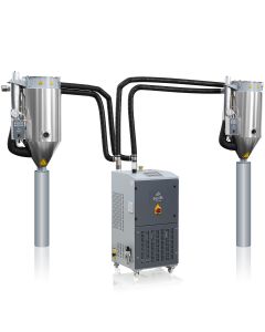 sDRY 80 mit 2x80l Trichter auf Maschine 400V/50Hz